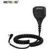 Retevis RS-112 IP54 Microfono remoto impermeabile Altoparlante Microfono PTT per Kenwood Baofeng UV 5R per Quansheng UV K5 K6 UV K58 Radio