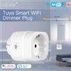 MOES WiFi Smart Power Presa Spina Luminosità Regola il timer per l'app Tuya Smart Life, Amazon Alexa Google Assistant Controllo vocale EU
