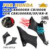 S2R Accessori moto Condotti di raffreddamento ad aria anteriori Pinza freno Coperchio di raffreddamento Tappo sistema frenante per Honda CBR600RR CB1000R CBR1000RR
