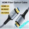 CYANMI Cavo in fibra ottica HDMI 2.1 10m 15m 8K60Hz 4K120Hz 8K 4K Cavo HDMI 2.1 eARC Dynamic HDR HDCP 2.2 2.3 per PS5/4/Blu-ray/Xbox/LG/Samsung/TCL/APPLE TV/Sony/RTX 3080 3090 4080 4090