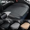 SEAMETAL Coprisedile per auto completamente avvolto Foro traspirante Cuscino per sedile anteriore per auto in PU Coprisedile universale antiscivolo per sedia automatica