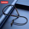 Lenovo Auricolari Bluetooth originali Lenovo HE05X Auricolari Tappi per le orecchie impermeabili Suono HIFI Archetto da collo magnetico Cuffie sportive