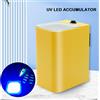 JOHNCOO Accumulatore per accendino UV Jig Soft Bait LED Flash Glow In Dark Operated Fishing Tackle caricatore leggero per calamari per la pesca In mare