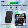 Carlinkit 5.0 2air Carplay Wireless Android auto Adattatore Wireless per Toyota Mazda Ford Vw Peugeot Skoda Kia Haval Wifi BLE