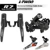 LTWOO Gruppo Cambio Stradale LTWOO R7 con Freno a Cavo 2x10 Velocità (20s), Leve Cambio, Deragliatore Posteriore, Deragliatore Anteriore 4700 R3000