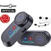 FreedConn Bluetooth Interfono per moto Cuffie per casco Cuffie FM Condivisione di musica Altoparlante per comunicatore per casco