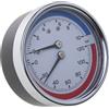 Orico Termomanometro caldaia temperatura e manometro 0-120 ℃ 0-10 Bar mearsiing Range-Fitting-per sistema di riscaldamento a pavimento M4YD