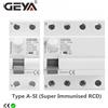 GEYA GYL9 Tipo A-SI RCD RCCB ELCB Interruttore elettromagnetico 2P 4P 40A 63A 30mA Tipo A-SI Super immuniato