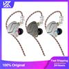 KZ ZSN Pro Cuffie In Ear Monitor Tecnologia ibrida Miglior auricolare 1BA + 1DD HIFI Bass Phone Cuffie cablate in metallo con microfono