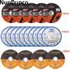 NuoDunco Disco da taglio per metalli da 3/4,5/5 pollici Disco abrasivo in resina per frese angolari Taglio in metallo acciaio inossidabile Diametro interno 10/22/22,23 mm