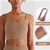Rooftrellen Bretelle Canottiere da yoga per fitness Sensazione nuda Reggiseno sportivo Gilet da palestra Donna Canotta Allenamento Intimo Abbigliamento sportivo