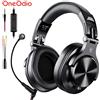 Oneodio Cuffie da gioco Oneodio A71M, cuffie da studio DJ stereo over-ear con microfono a braccio per PC, PS4, Xbox One, per giocatori.