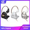 KZ EDX Auricolari cablati con microfono Dinamico HIFI Bass Music Auricolari In Ear Monitor Cuffie con cancellazione del rumore Cuffie sportive