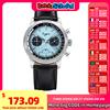 Sugess Watch of Men Pilot 1963 orologi da polso ST1906 cronografo movimento del vento manuale cupola zaffiro impermeabile powerriserva Lume V2