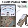 Aideepen KH965 Multimetro analogico Misuratore universale Display puntatore Tester elettrico Tensione CA CC Resistenza corrente con penna di prova Cicalino