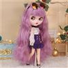 DBS Abiti per ICY DBS Blyth Doll Rock Bunny Idol Dress con occhiali Fashion Suit 1/6 BJD Ob24 Cosplay Anime Girl