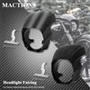 MACTIONS Copertura della carenatura del faro anteriore del motociclo per Harley Softail Breakout FXBRS FXBR 2018-2022 copertura del cappuccio del parabrezza accessori ABS