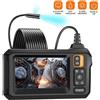 INSKAM Telecamera per endoscopio industriale 8mm HD1080P Schermo IPS da 4,3 pollici Telecamera per ispezione tubi 1080P per riparazione auto IP67 Impermeabile 8 LED