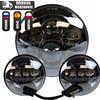 SOYAVISION Per Harley 7 "Proiettore Led Moto Faro + 4 1/2 Fendinebbia Passante Per Touring Electra Glide7 Pollici Faro Staffa Parti