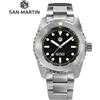 San Martin Retro Men Diver Watch 41mm Classic Vintage Miyota Orologi meccanici a carica automatica 200M Impermeabile C3 Luminoso SN0029