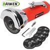 SI FANG Poratble Mini Air Angle Die Grinder 3 pollici Pneumatico Rettifica Lucidatrice Mulino Macchina per incidere con dischi abrasivi Kit di attrezzi