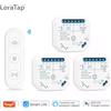 LoraTap Tuya Smart Life Modulo interruttore tenda telecomando tende tapparella RF + WIFI App timer Google Home Aelxa Echo Smart Home