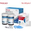 Sinocare 50/100/200/400 pz Strisce Tester Strisce Reattive Lancette per Misuratore di Glucosio nel Sangue AQ Pro I Sicuro