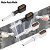 REWMTER Moto Mini E Mark posteriore LED freno indicatore di direzione lampada nera/cromata per Harley Softail Dyna Touring Street Glide Sportster