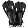 JoyMaySun Pinne per snorkeling Pinne da nuoto Scarpe da rana per immersioni corte Web di anatre Formato da viaggio in silicone regolabile Tacco aperto Uomini adulti Donne Giovani bambini