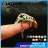 LETOYO Micro Crankbaits galleggianti 30mm2g Superficie artificiale Wake Bait Manovella Wobblers con cucchiaio Esche da pesca per trota Spigola