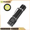 Wurkkos WK03 Torcia LED 18650 Torcia 1800LM ATR Luminus SST40 Ricaricabile USB C Luce IP68 Impermeabile per Escursionismo Campeggio