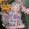 DBS Accessori per ICY DBS Blyth Doll Purple nuvoloso Elf Dress Suit 1/6 BJD Anime Girl OB24 Pullip Licca