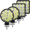 ASLENT 42W 14LED 48W 16SMD luce di lavoro LED fendinebbia anteriore per auto 12V 24V camion SUV 4 x4 4WD fari di ingegneria fuoristrada faro rotondo