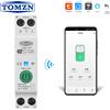 TOMZN Interruttore Automatico Smart TOMZN 63A TUYA WiFi, Protezione da Sovracorrente e Sottotensione, Misurazione di Potenza, Controllo Remoto Wireless