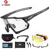 X-TIGER Occhiali da sole da ciclismo UV400 Proteggi occhiali da ciclismo Sport polarizzati da uomo Occhiali da sole da bicicletta MTB Occhiali da bici da corsa Occhiali