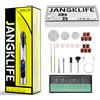 JANGKLIFE Kit Utensile Rotante USB Senza Fili per Incisione su Legno, Penne, Giocattoli, Ciondoli, Figure Fai-da-te, Trapano Senza Fili