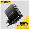 ESSAGER Caricabatterie USB tipo C Essager 100W caricabatterie rapido 65W PD3.0 con ricarica rapida 4.0 3.0 caricabatterie USB per Smartphone portatile MacBook