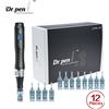 Dr.Pen Autentico Dr Pen Ultima M8 per Microneedling con 12 aghi, dispositivo wireless per la cura del viso, Derma Pen, macchina di bellezza con aghi da 0,25 mm