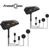 Freedconn FG Bluetooth casco moto interfono auricolare 1000M BT5.0 Interphone comunicatore 10Riders impermeabile Radio FM musica