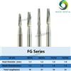 YOYADENT WAVE Frese dentali Frese in carburo di tungsteno Testa di ragade conica FG 701 701L 702 702L 703 Misura manipolo ad alta velocità Trapano per odontoiatria