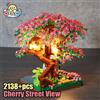 CONUSEA Mini set di blocchi di costruzione per albero Sakura, mattoni fai da te con fiori di ciliegio con ornamento modello di albero leggero, regalo romantico per la fidanzata