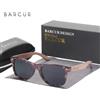 BARCUR occhiali da sole in legno naturale occhiali da sole polarizzati da uomo occhiali da sole in noce nera protezione UV400