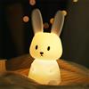 newstyle Luce Notturna LED a Forma di Coniglio, Lampada in Silicone Dimmerabile Ricaricabile USB per Bambini, Regalo per Camera da Letto