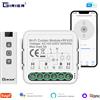 GIRIER Tuya Smart WiFi RF433 Modulo interruttore tenda per tapparella elettrica Motore cieco 1 Gang Funziona con Alexa Alice Google Home