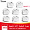 SONOFF DualR3 Wifi Smart Switch Module MINI DIY controllo bidirezionale Power Monitor 2 Gang Relay Voice funziona con Alexa Google Home