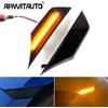 APMATAUTO Luci per auto con indicatore laterale a LED con lente affumicata 2 pezzi per Honda Civic 2016 2017 2018 2020 OE # 34300-TET-H01Indicatori di direzione con riflettore automatico