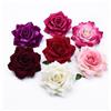 smr 50 PZ 10 CM Grandi Rose Fiore Artificiale Decorazione Della Casa Ghirlande Di Natale Accessori Da Sposa Da Sposa Liquidazione Copricapi Spilla