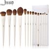Jessup Set di pennelli per trucco Jessup 14 pezzi, pennello sintetico per fondotinta, cipria, contorno, ombretto, eyeliner, sfumature, illuminante T329