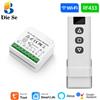 Diese Wifi Rf Interruttore per tende Tuya Smart Life Modulo tapparella Trasmettitore 433 mhz Telecomando Tende per finestre Alexa Google Home