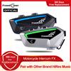 FreedConn Interfono per moto Auricolare per casco Bluetooth Freedconn FX 10 Piloti Coppia Altoparlante interfono per moto di altre marche Comunicatore